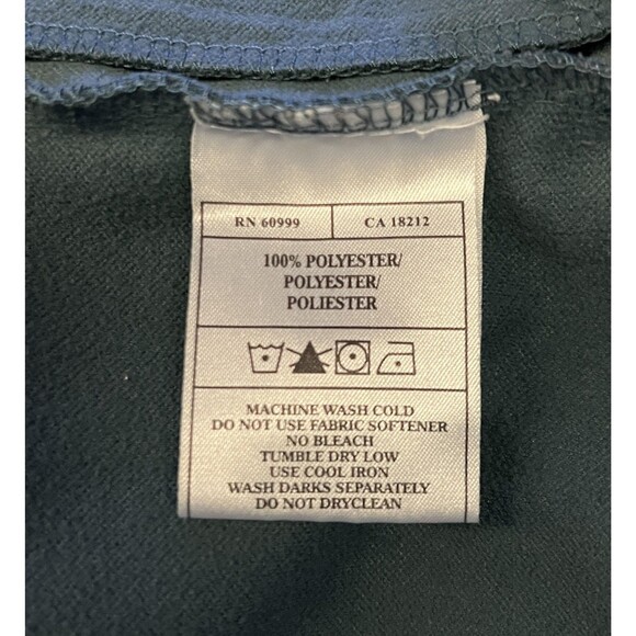 New York Yankees Jacket Womens Large Navy MLB Baseball Full Zip Zip Pockets - Picture 10 of 11